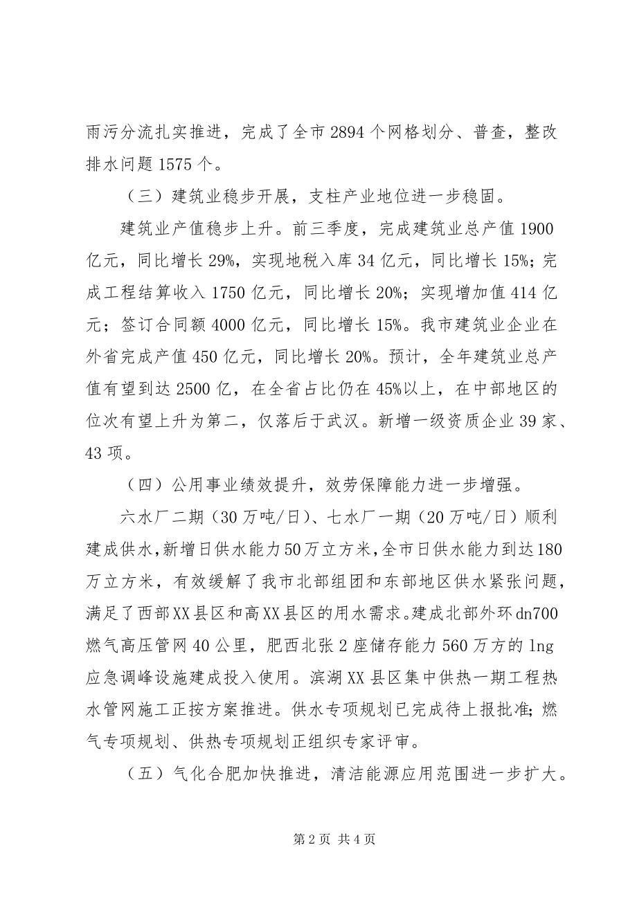 2023年市城乡建设委员年度工作报告.docx_第2页