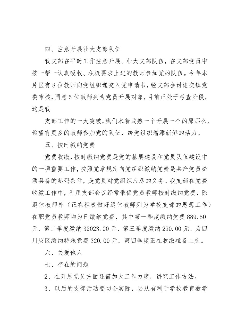 2023年党支部年度工作总结优秀.docx_第3页