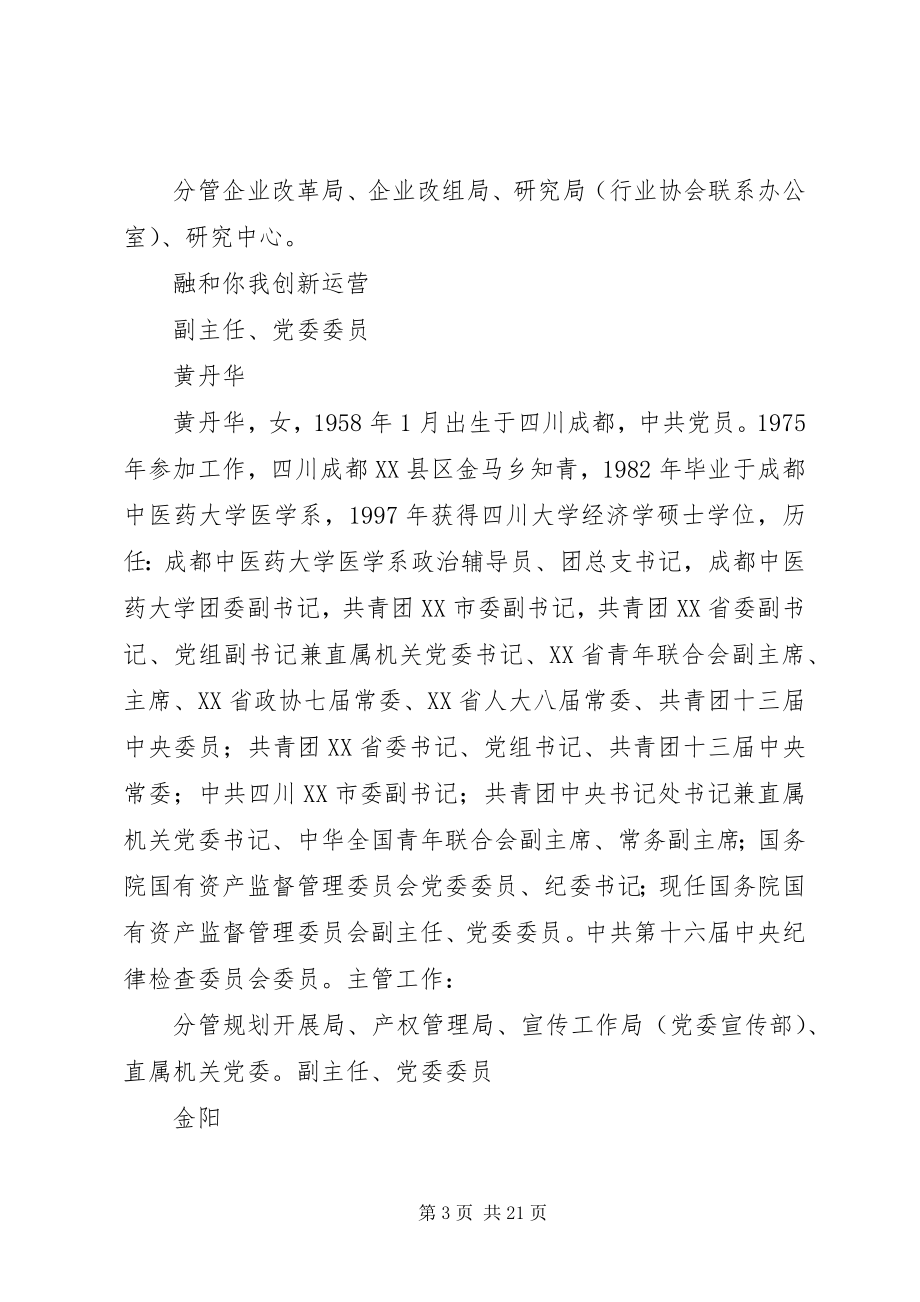 2023年各级国有资产管理委员会主要职责.docx_第3页