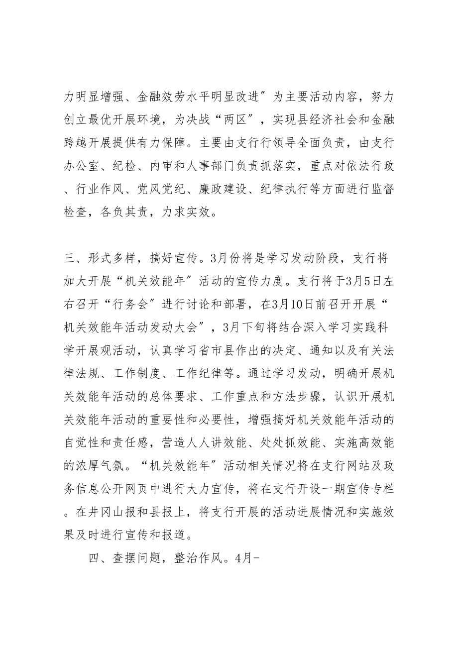 2023年人民银行机关效能年活动实施方案.doc_第2页