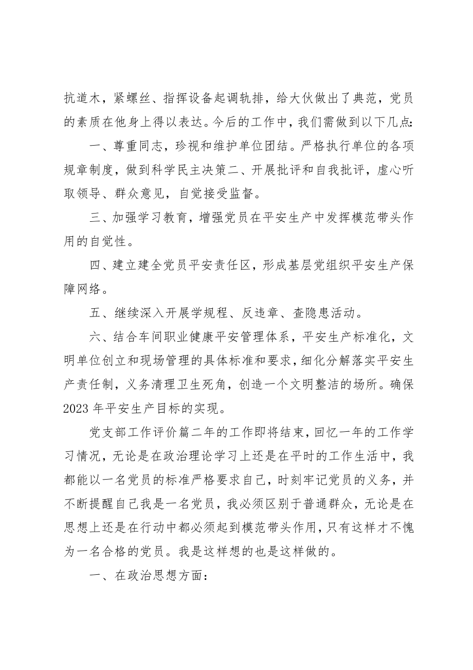 2023年党支部工作评价.docx_第3页