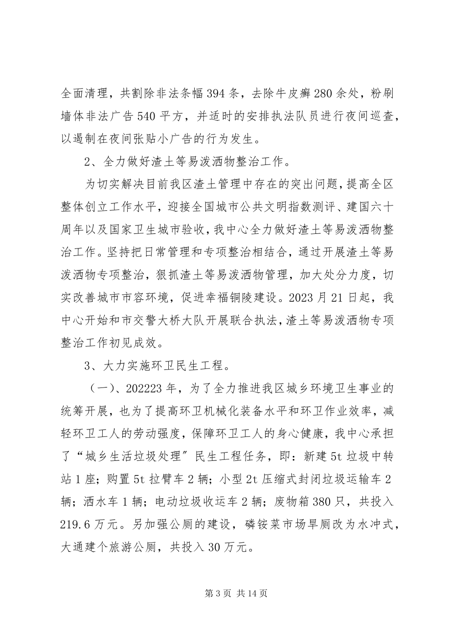 2023年市容局工作总结及工作计划.docx_第3页