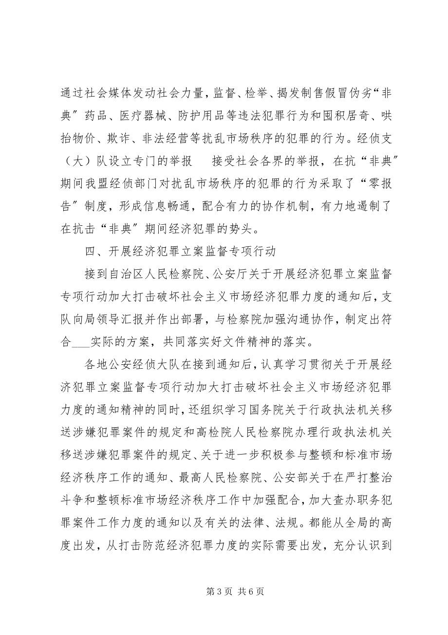 2023年公安局经侦大队经侦工作总结.docx_第3页