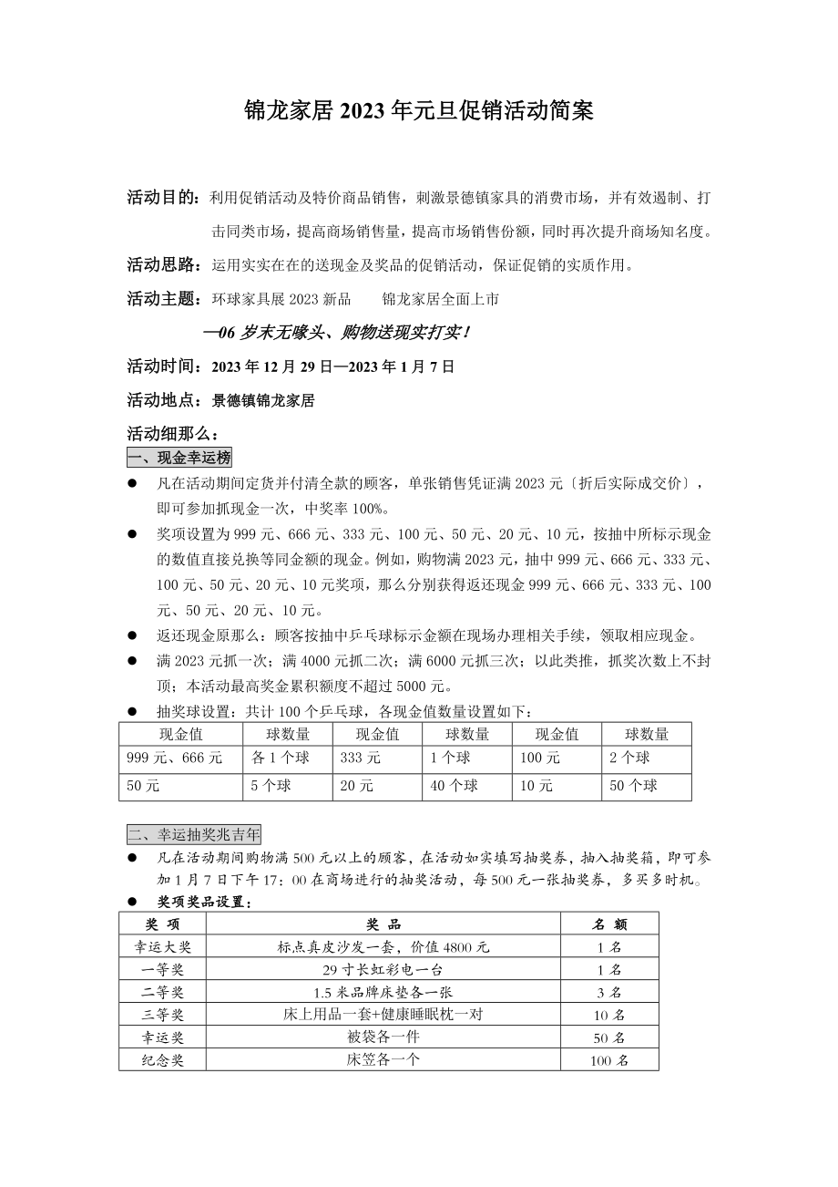 2023年家具商场元旦促销活动全案.doc_第1页