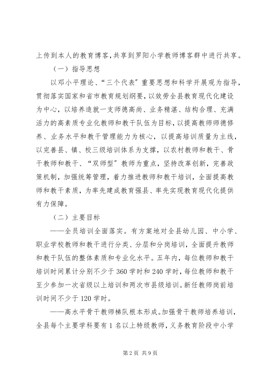 2023年师资培训工作总结5篇.docx_第2页