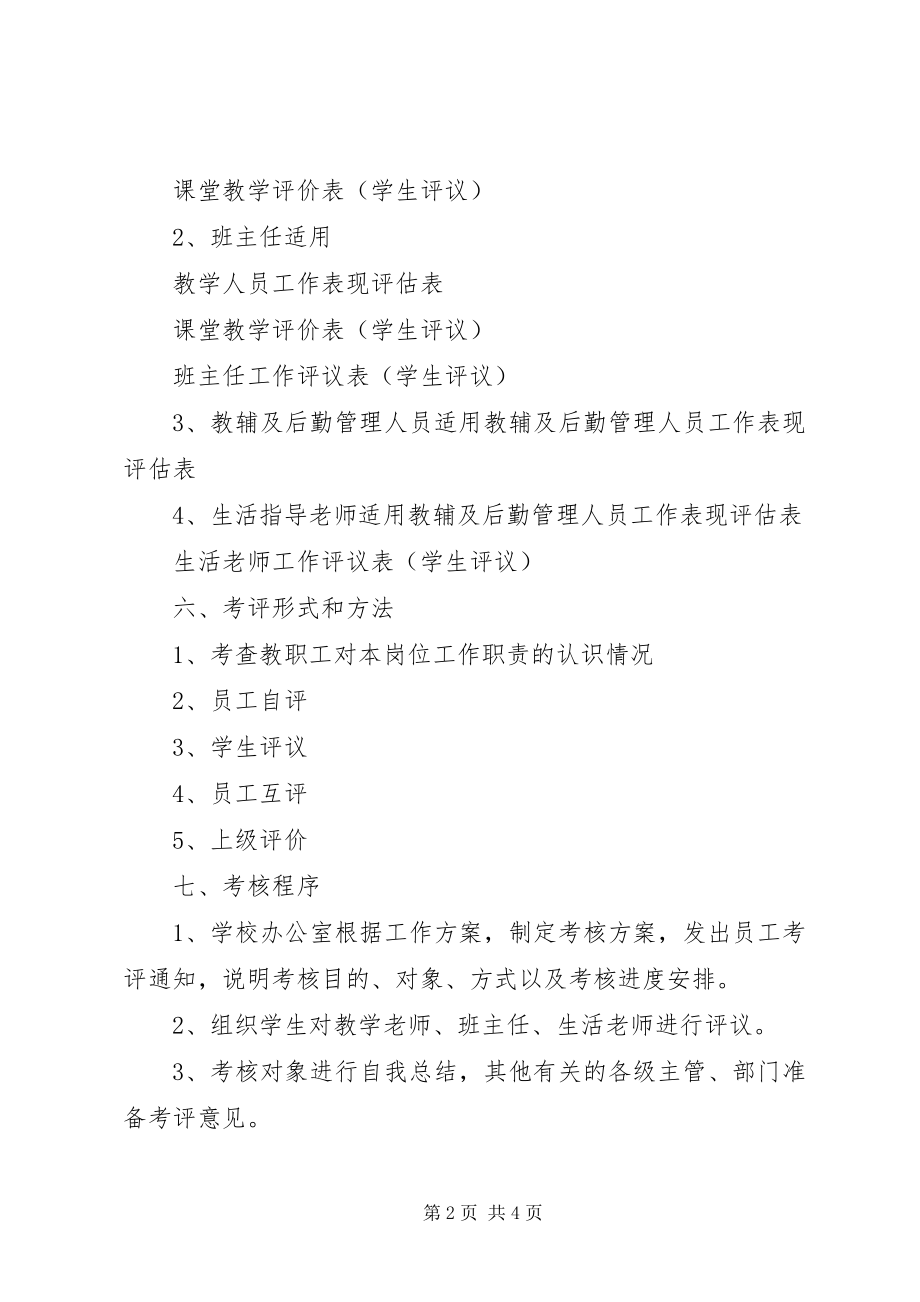 2023年学校教职工年度考核制度.docx_第2页