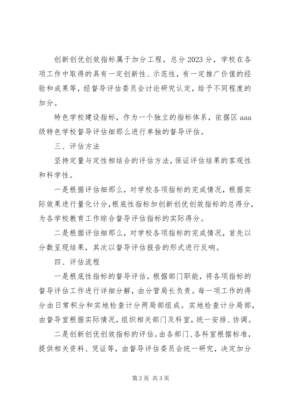 2023年全区教育督导指导方案.docx_第2页