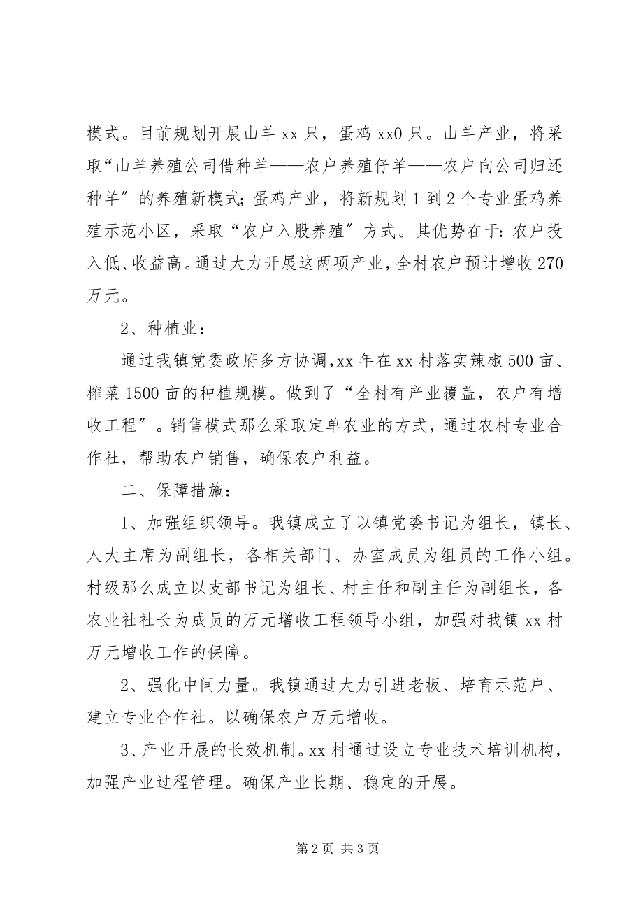 2023年示范村产业规划汇报材料.docx_第2页