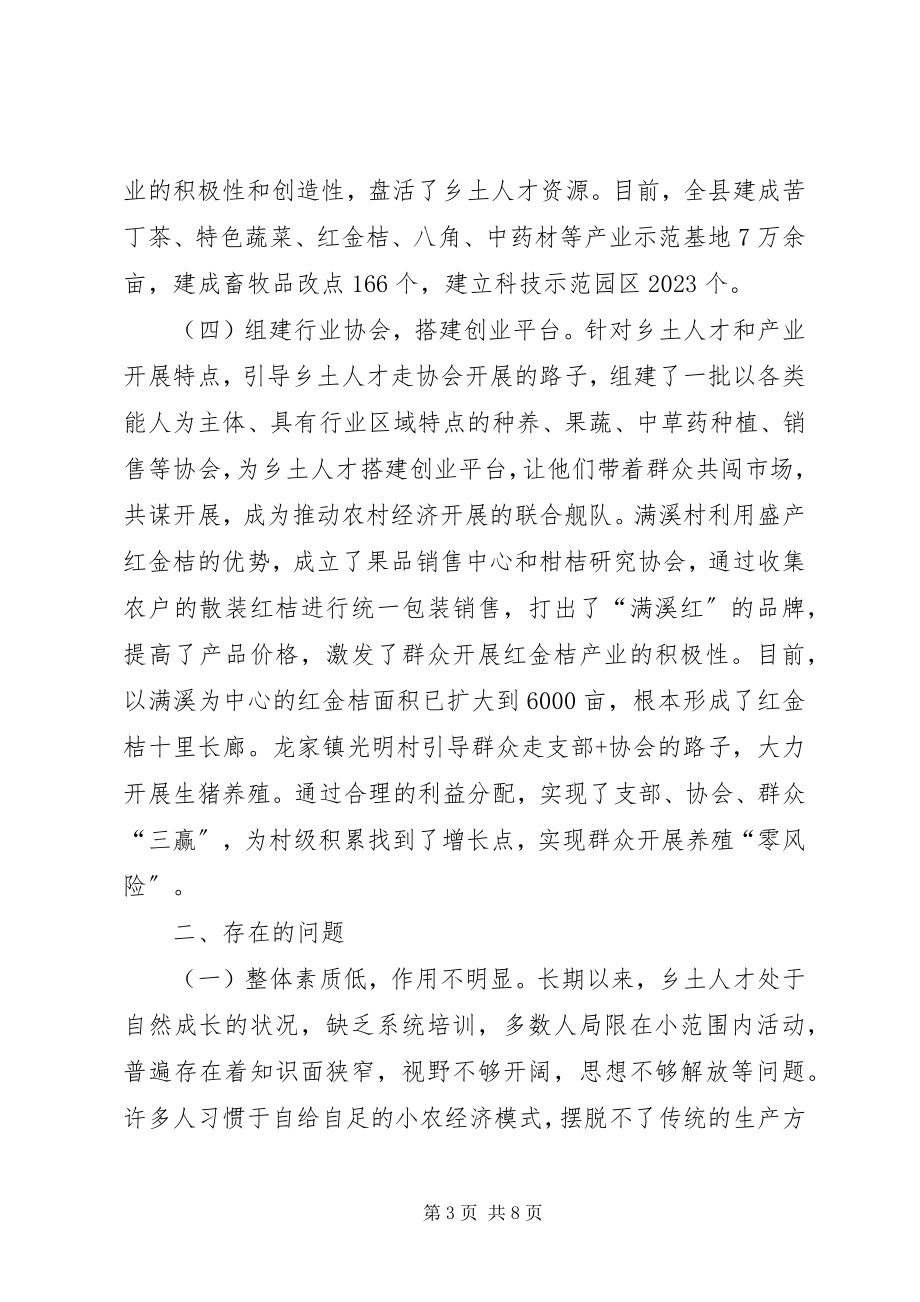 2023年开发利用乡土人才的实践与思考.docx_第3页