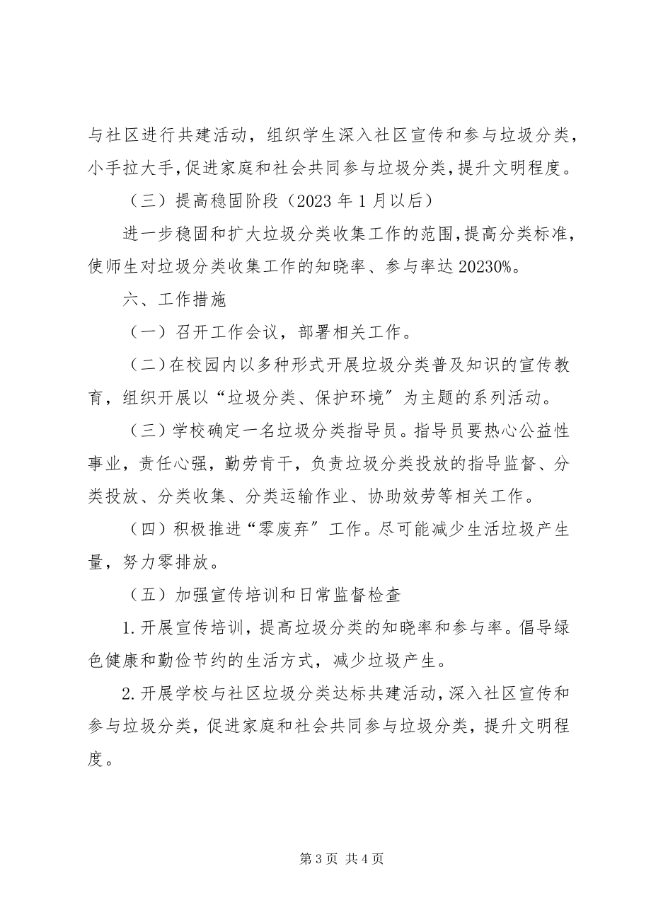 2023年垃圾分类工作活动方案.docx_第3页