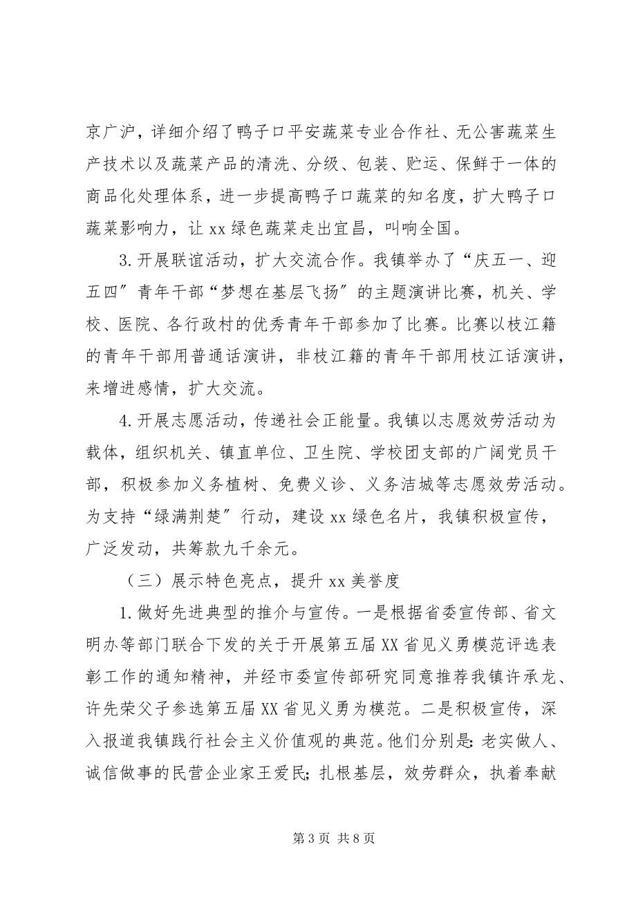 2023年乡镇上半年宣传思想工作总结.docx_第3页