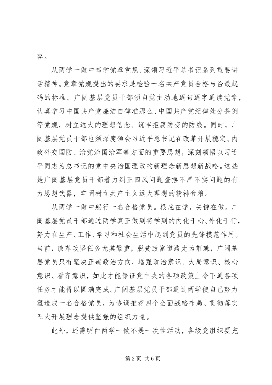 2023年两学一做专题思想汇报.docx_第2页