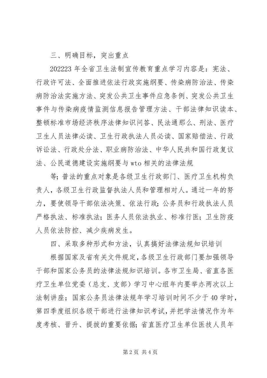 2023年卫生系统法制宣传教育.docx_第2页