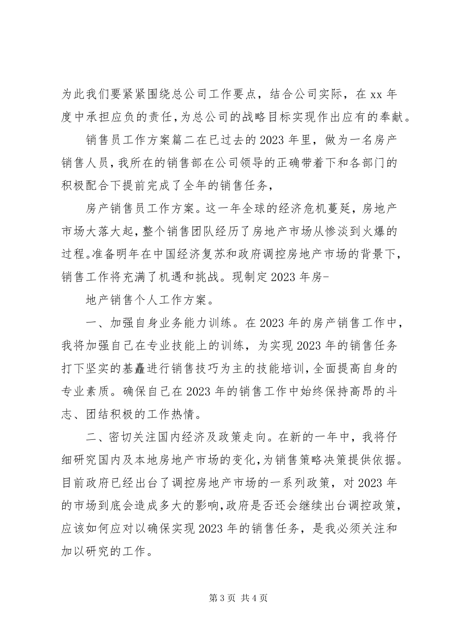 2023年销售员工作计划.docx_第3页