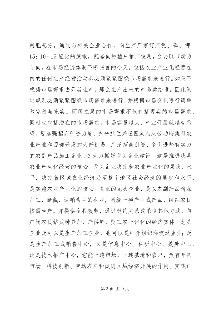 2023年XX市－农业产业化经营规划纲要.docx_第3页