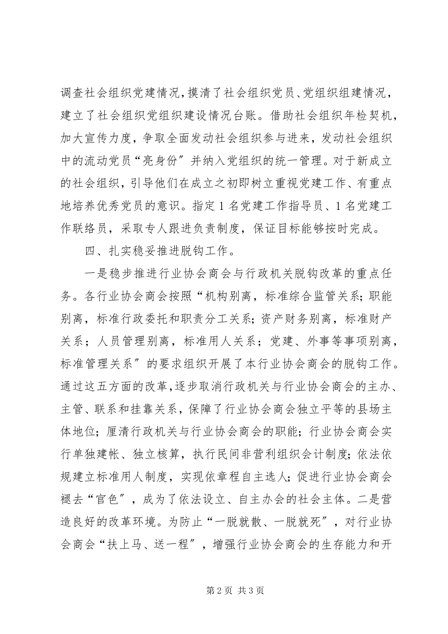 2023年民政局社会组织半工作总结.docx_第2页