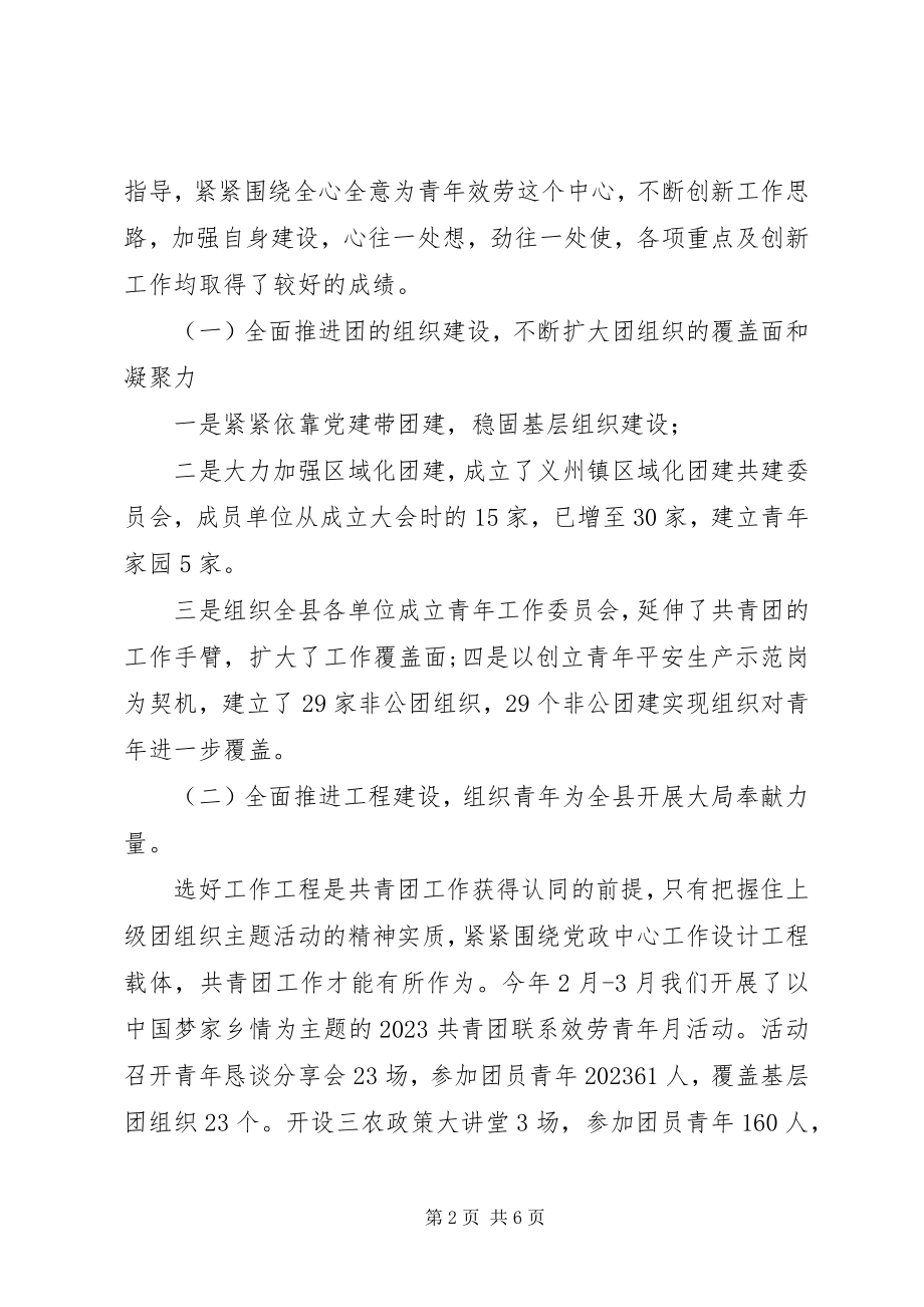 2023年团县委员个人工作总结.docx_第2页