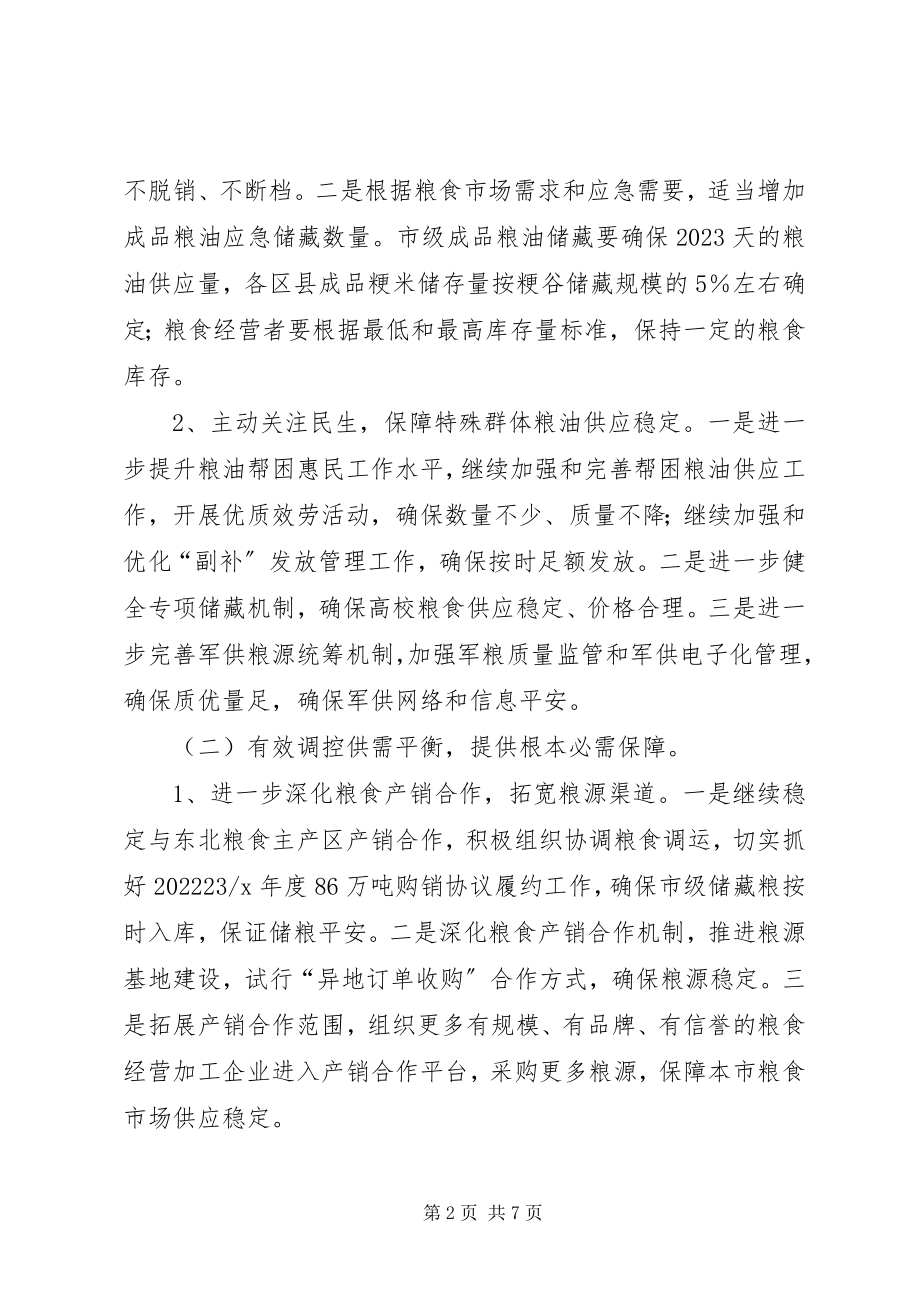 2023年市粮食局工作计划.docx_第2页