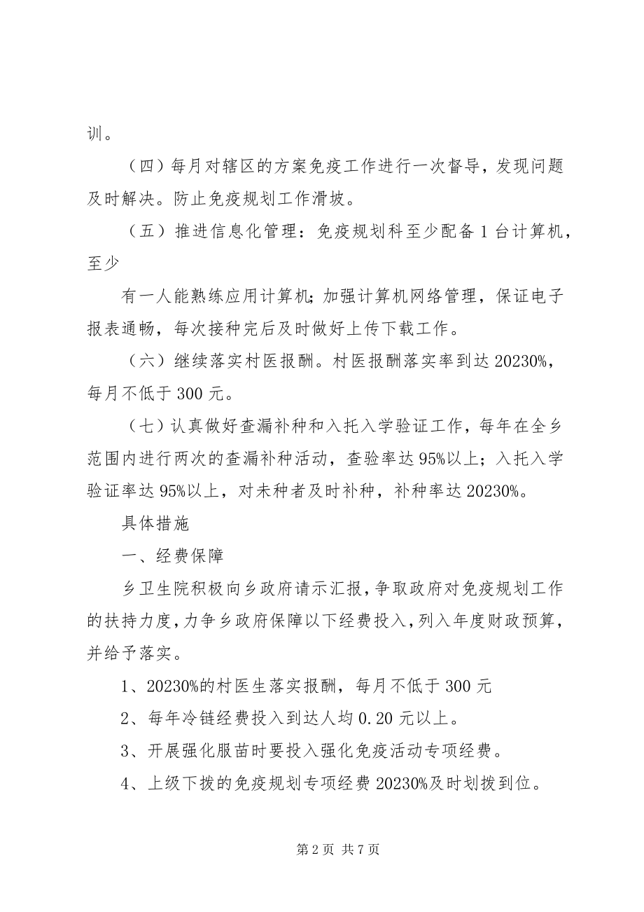 2023年崔庄乡免疫规划工作计划.docx_第2页