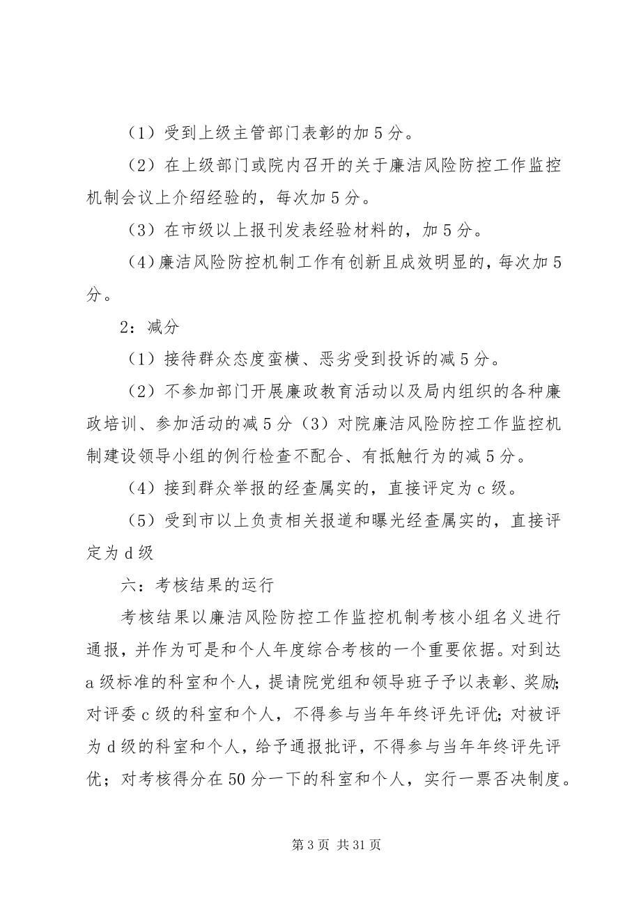 2023年廉洁风险防控考核制度.docx_第3页