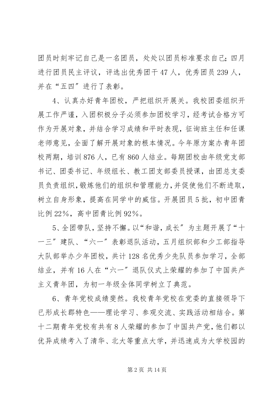 2023年团委的年度工作总结.docx_第2页