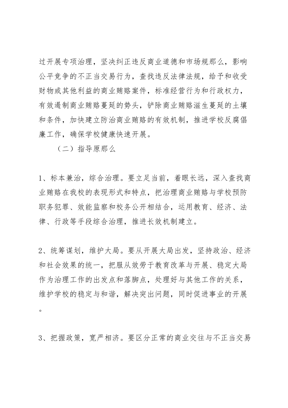 2023年学校反商业贿赂实施方案 4.doc_第2页