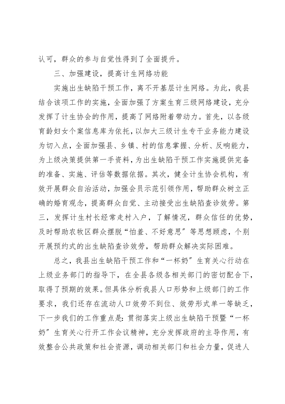 2023年出生缺陷干预工作总结.docx_第3页