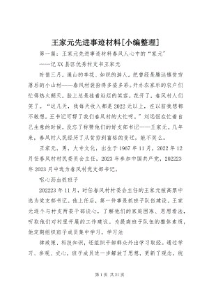 2023年王家元先进事迹材料.docx