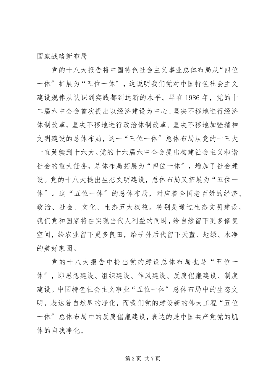 2023年乡村基层十八大精神宣讲材料.docx_第3页