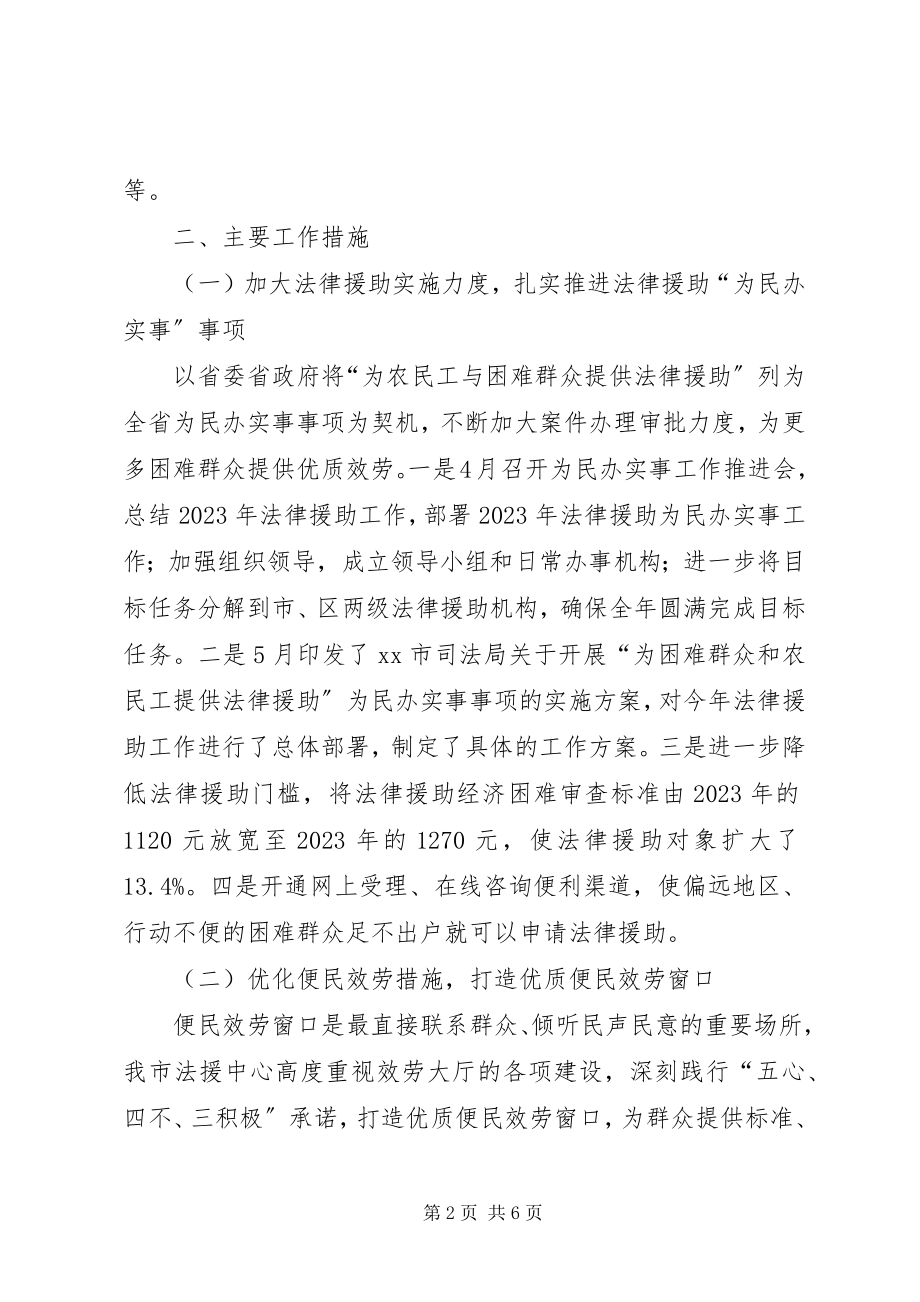 2023年法律援助中心年度工作总结.docx_第2页