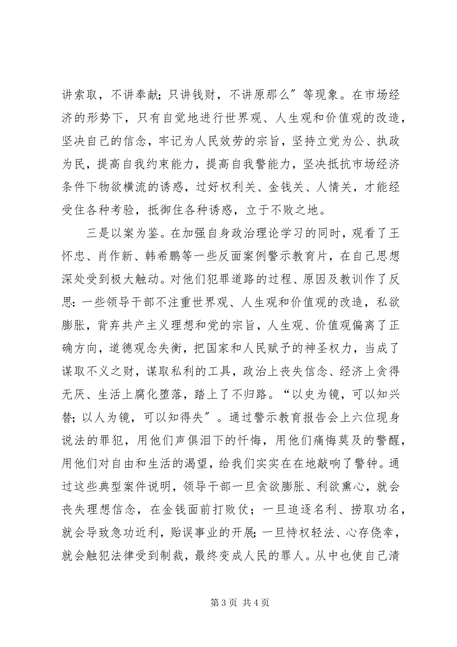 2023年反腐倡廉心得体会开展反腐倡廉警示教育活动.docx_第3页