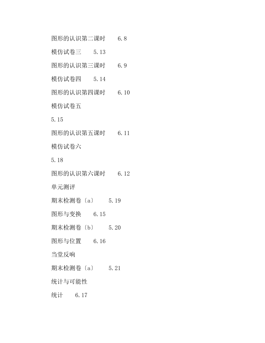 2023年小学六级毕业班数学复习教学工作计划.docx_第3页