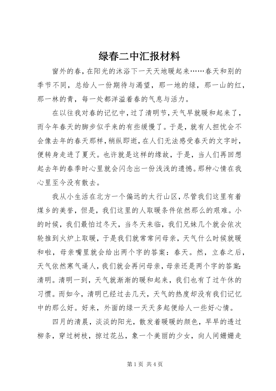 2023年绿春二中汇报材料.docx_第1页