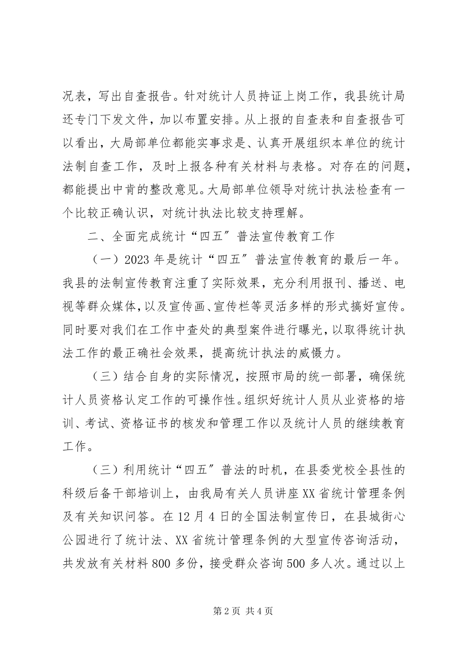 2023年统计法制工作总结2.docx_第2页