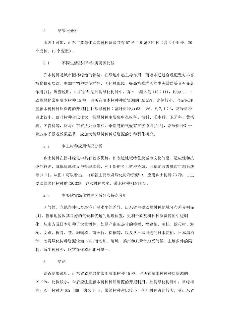 2023年山东省主要观赏树种资源调查.docx_第2页