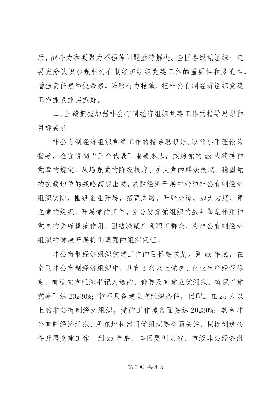 2023年非公有制经济组织党建意见.docx_第2页