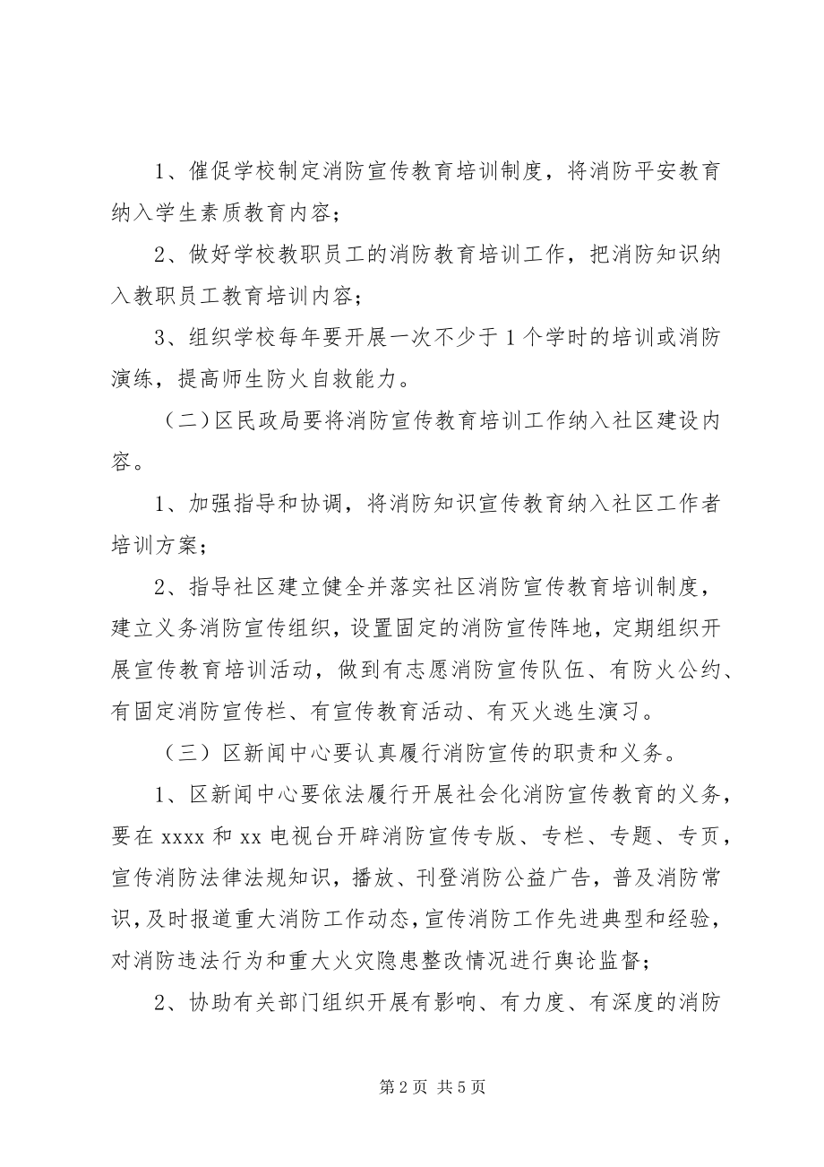 2023年区政府消防宣传培训计划.docx_第2页