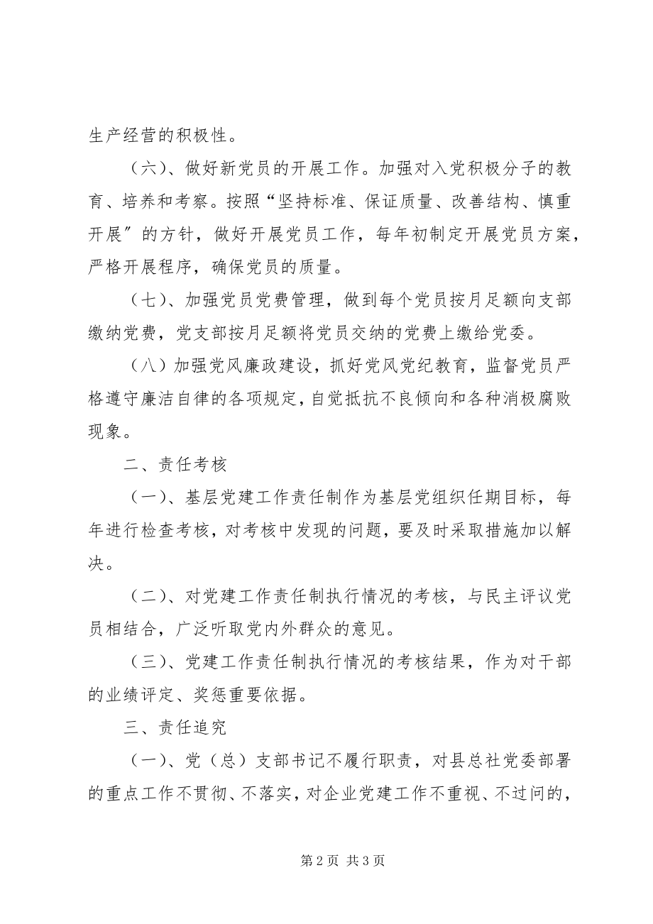 2023年基层党组织建设工作责任书.docx_第2页