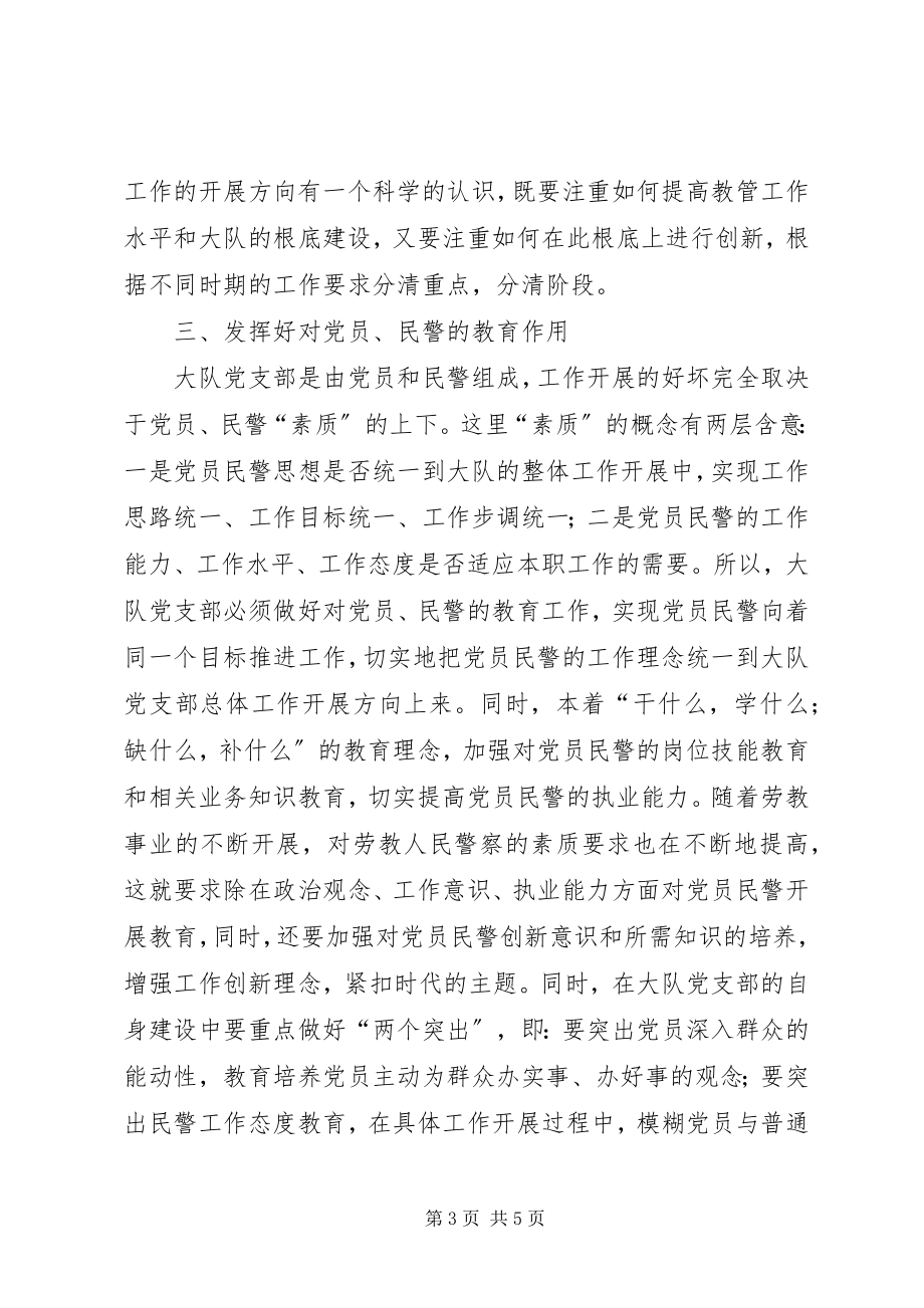 2023年发挥劳教党支部工作汇报.docx_第3页