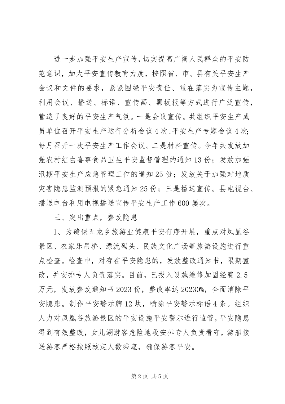 2023年市旅游局上半年安全生产工作总结.docx_第2页