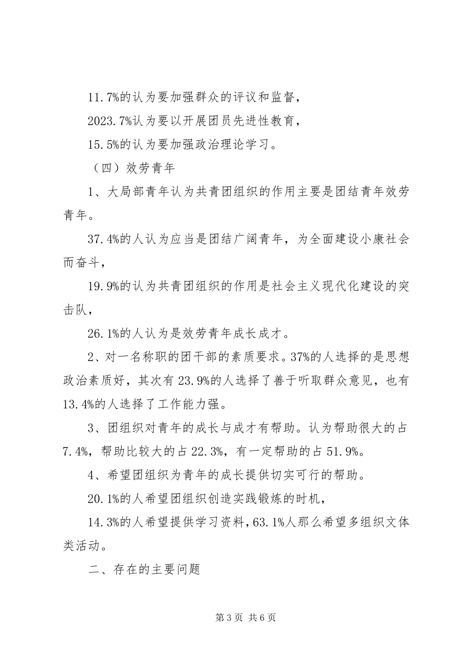 2023年高中部团情调查汇报.docx_第3页