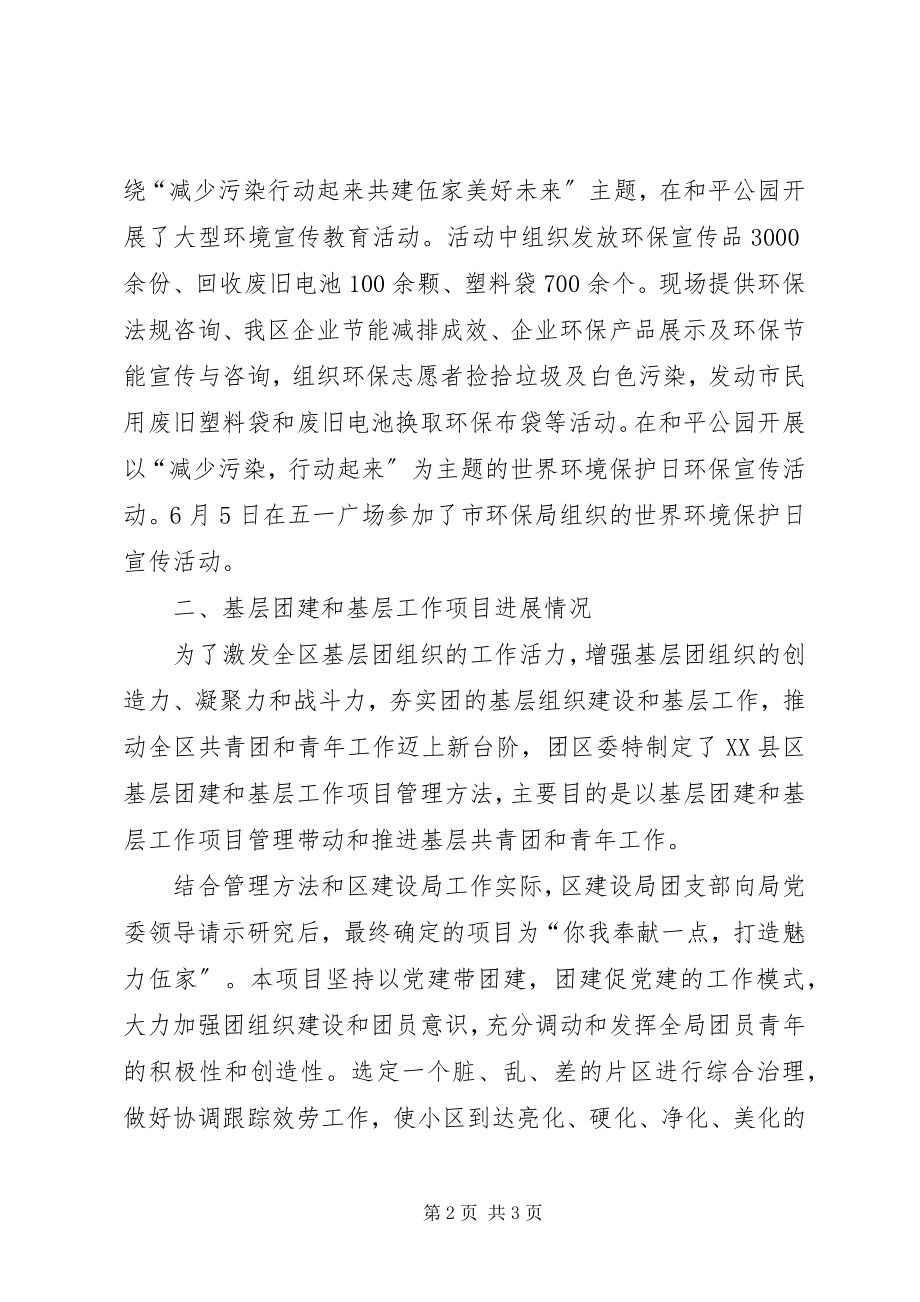 2023年建设局团支部上半年工作总结.docx_第2页