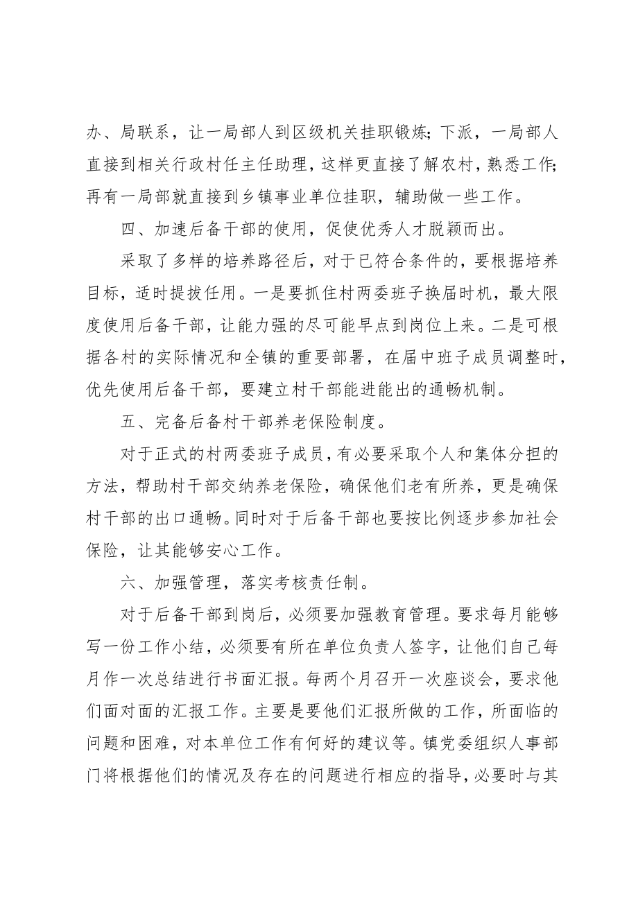 2023年村级后备干部建设思考新编.docx_第3页