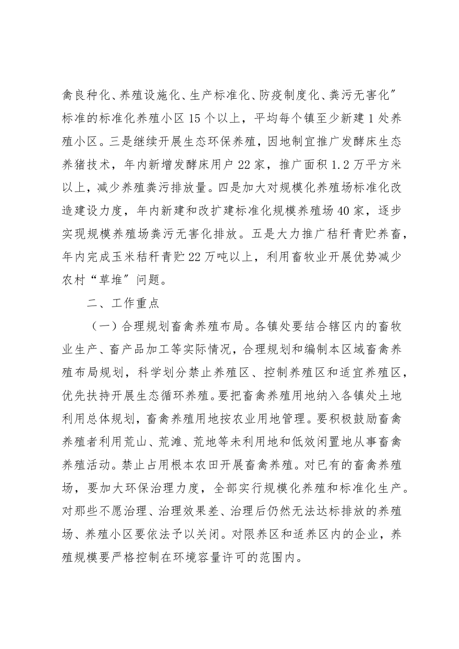 2023年畜牧养殖环境整治意见新编.docx_第2页