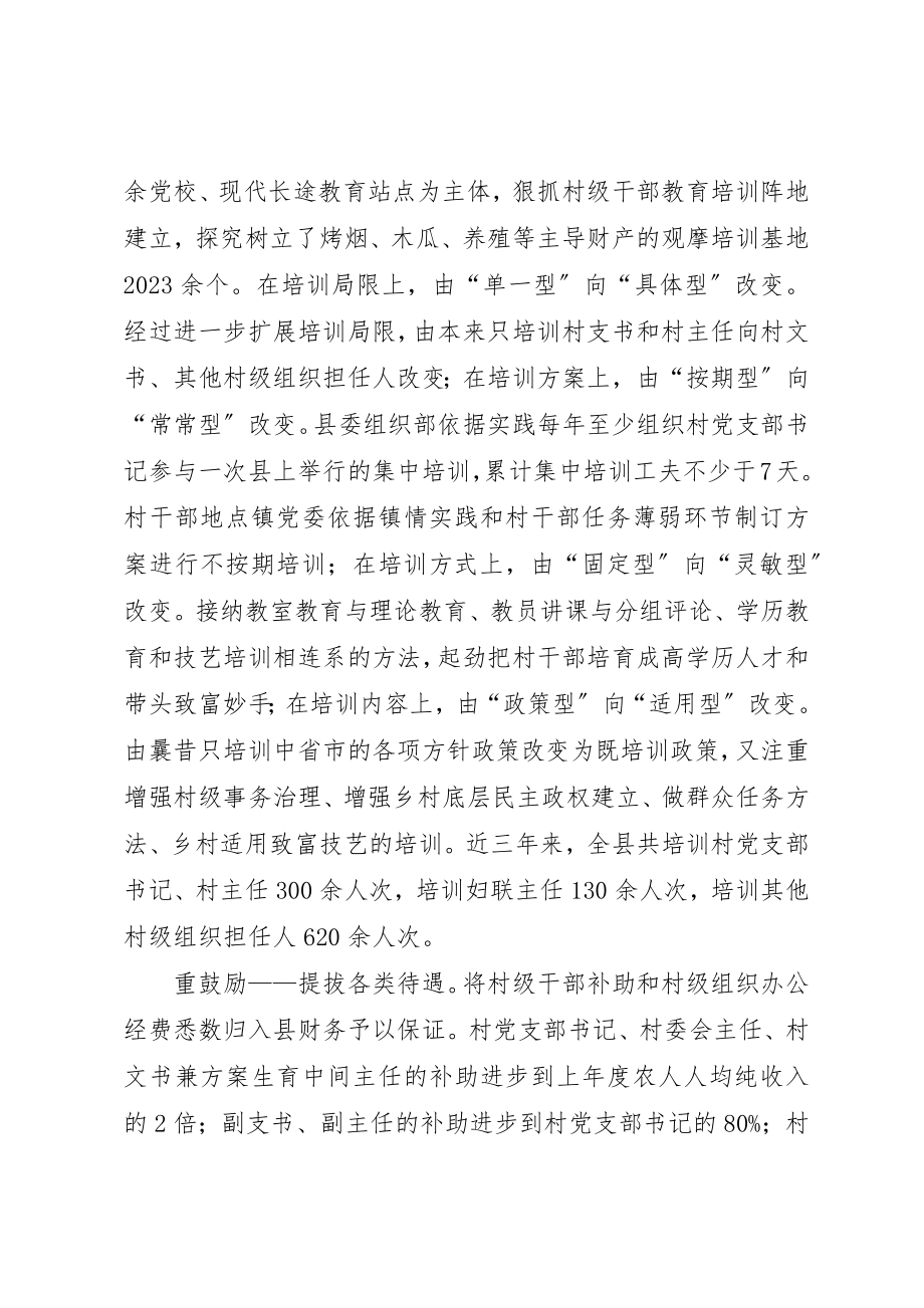 2023年村级带头人构建经验交流新编.docx_第2页