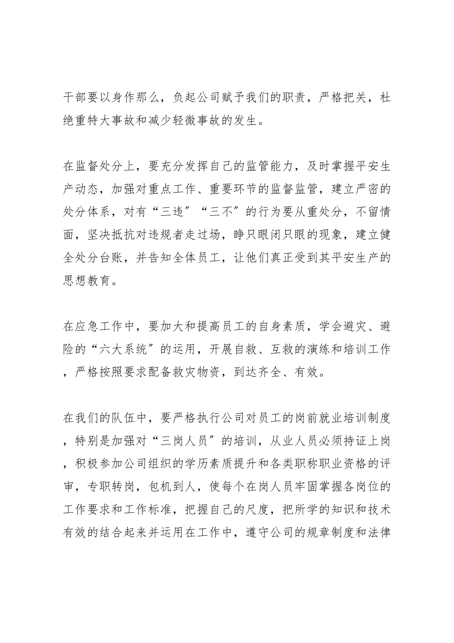 2023年第一篇学习安全大反思大排查大整顿实施方案的心得体会.doc_第3页