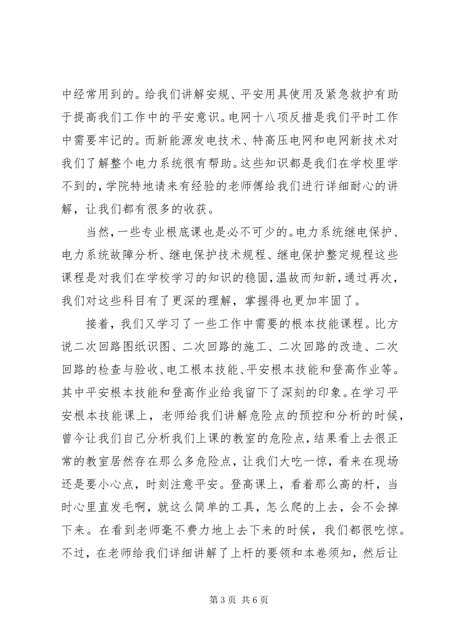 2023年培训总结绽放青春.docx_第3页