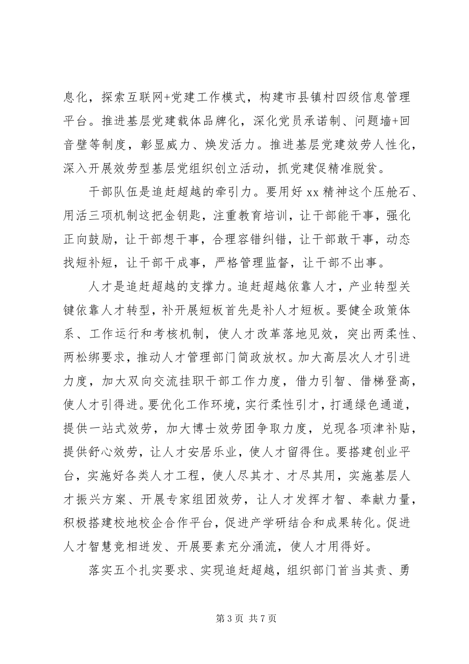 2023年市委组织部部长追赶超越专题研讨会讲话.docx_第3页