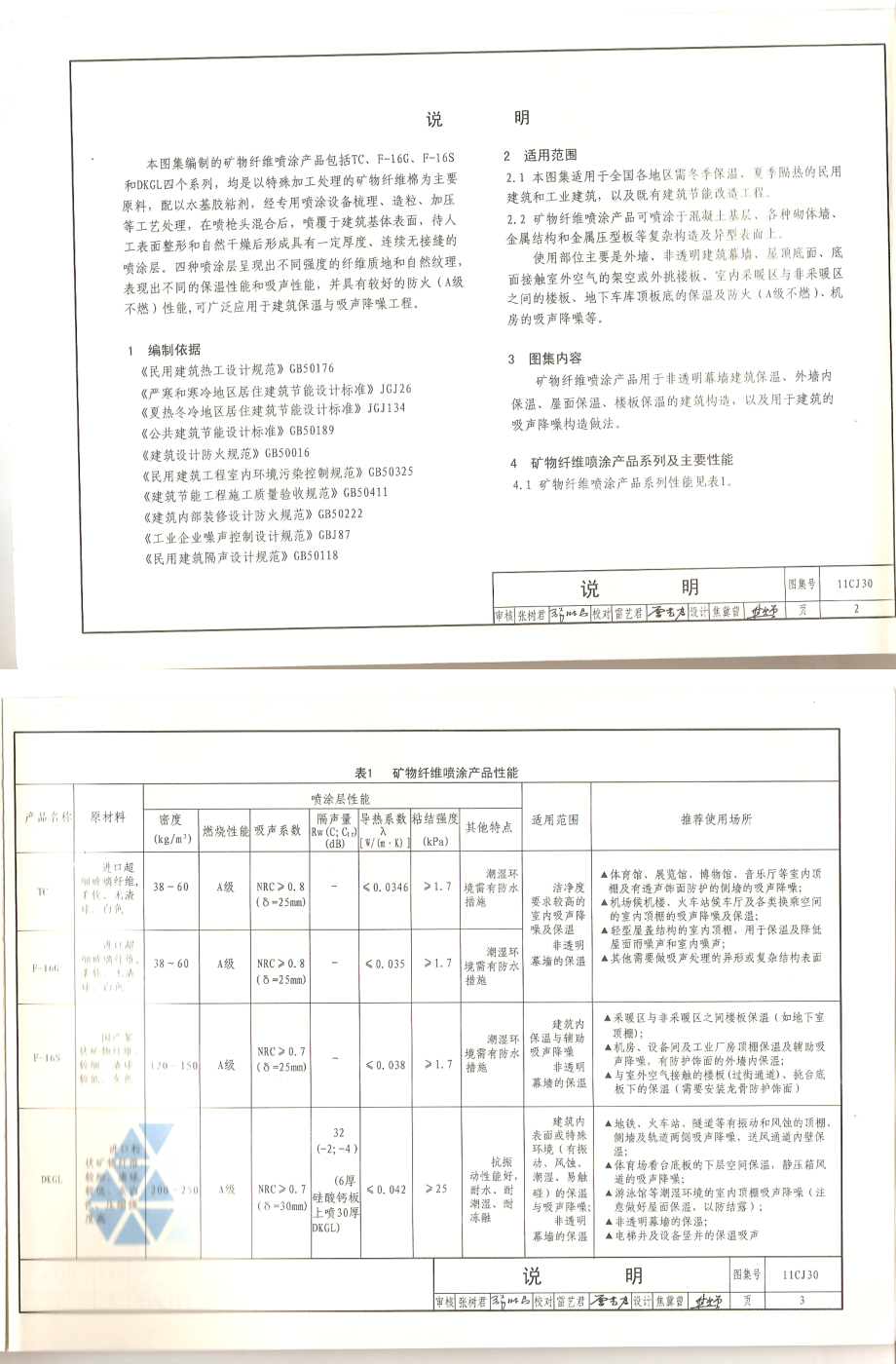 11CJ30矿物纤维喷涂保温、吸声构造图集.pdf_第2页