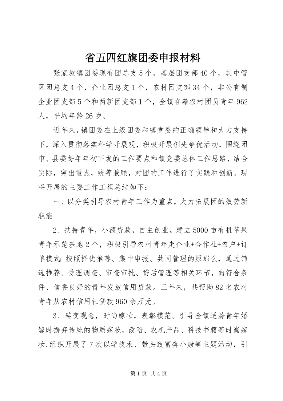 2023年省五四红旗团委申报材料.docx_第1页